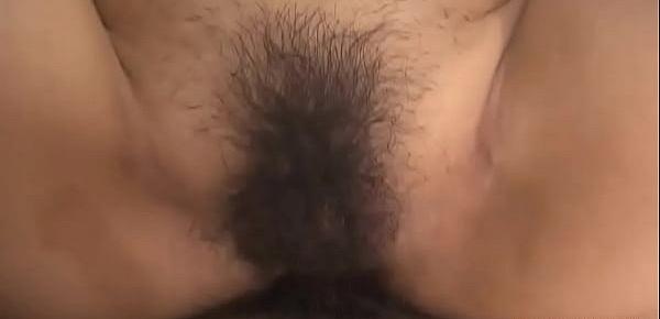  Busty milf getting her hairy twat filled uo and creamed